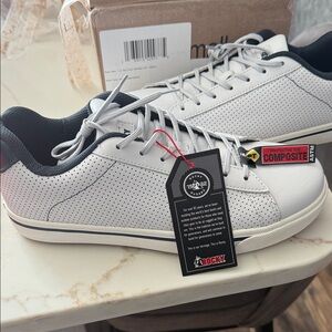Rocky Composite White and Black Sneakers